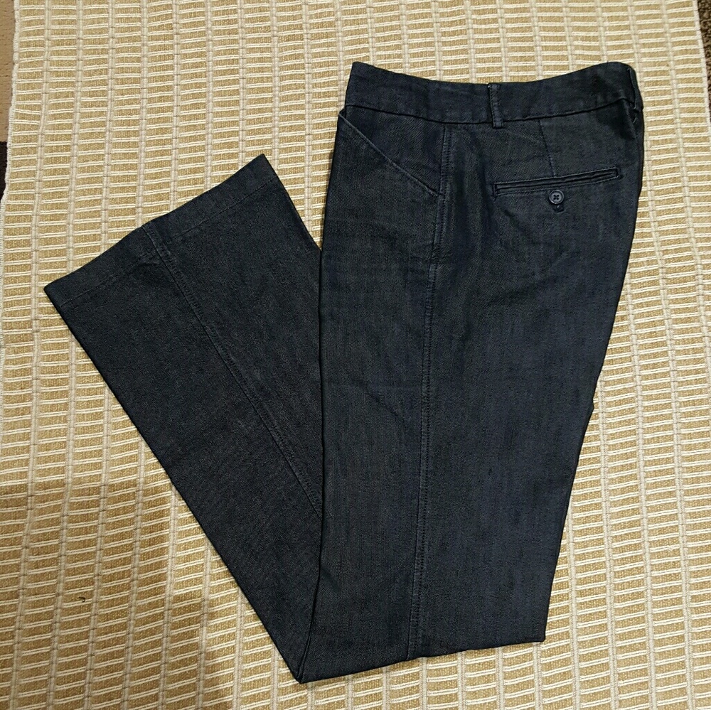 Express Design Dark denim wide leg pants